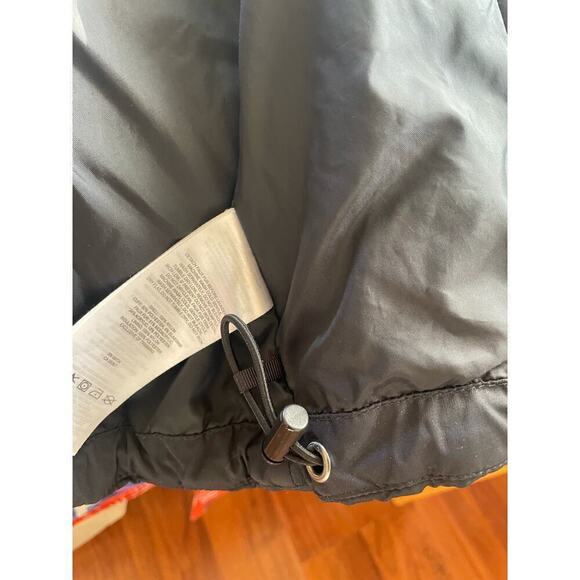 Columbia Mid Weight Black Puffer Jacket with Drawstring Waist • Size L 🗣 - Picture 8 of 8